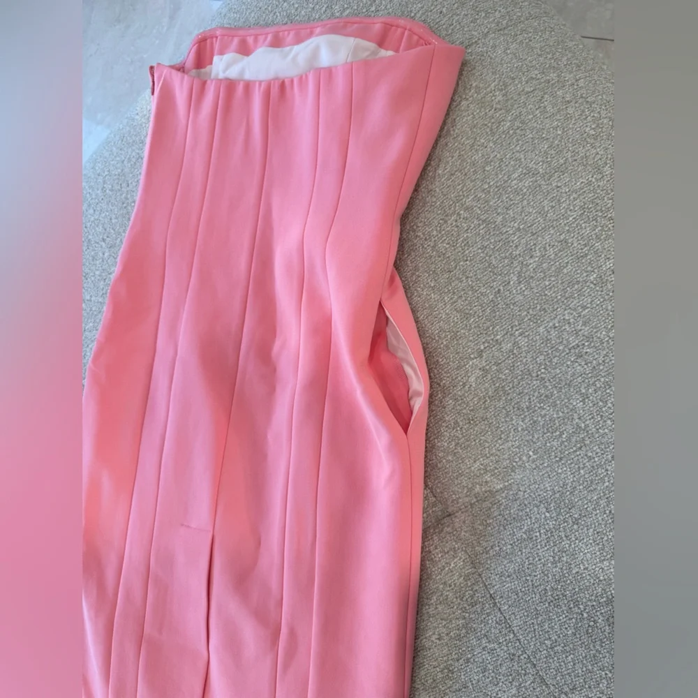 NWT ALC ELIZABETH MIDI DRESS- PINK- SIZE 6 - Picture 7 of 7